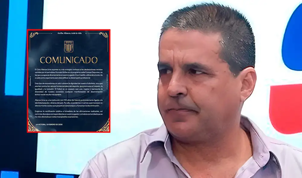 Alianza Lima pidió las disculpas de Gonzalo Núñez. Foto: composición LR/Alianza Lima