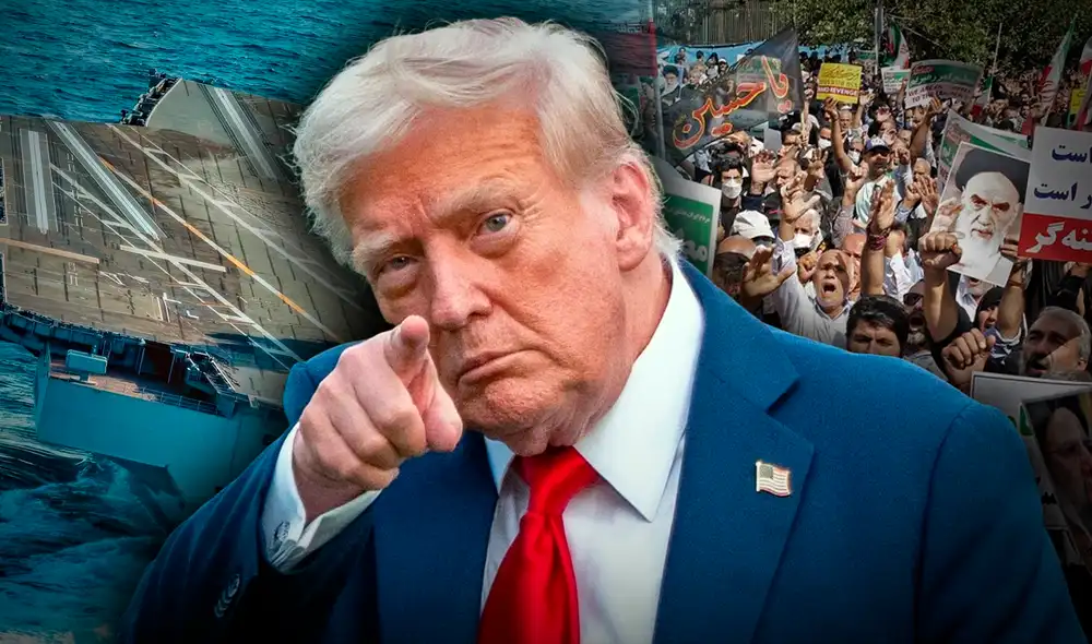 Trump ejerce presión sobre el régimen iraní.