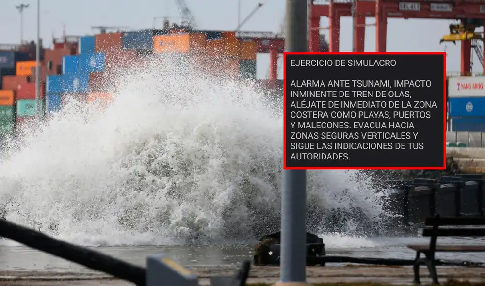 Ejercicio de Simulacro de Tsunami Ejercicio de Simulacro de Tsunami