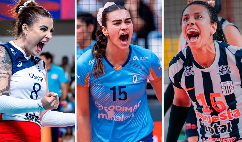 El Sudamericano de Clubes Femenino de Vóley se jugará entre el miércoles 18 y el domingo 22 de febrero. Foto: composición LR/Liga Peruana de Vóley/Regatas Lima/Alianza Lima