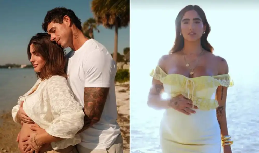 Hugo García e Isabella Ladera revelaron este viernes 13 de febrero la llegada de su bebé.