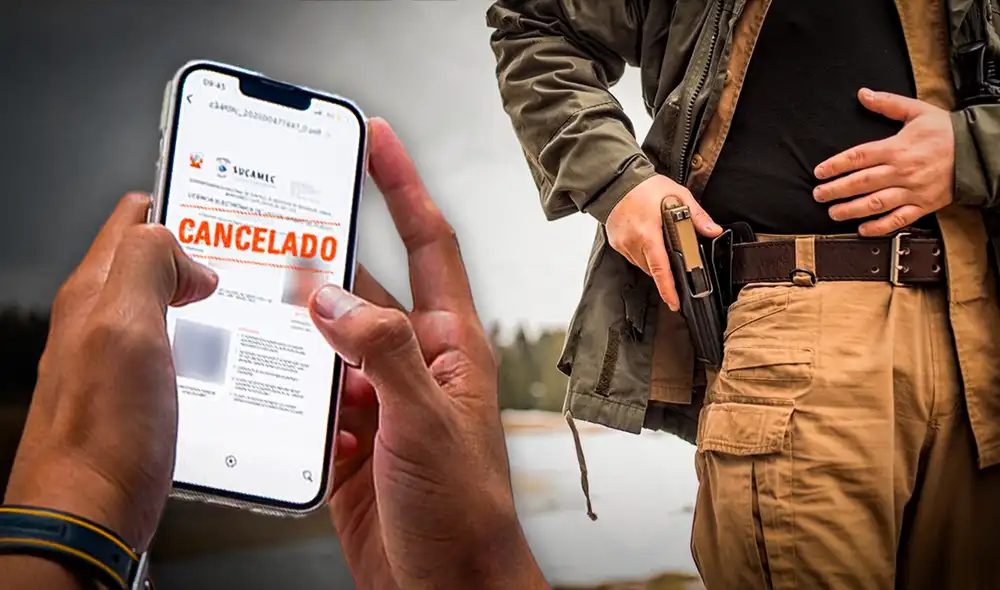Sucamec canceló más de 21 mil licencias para el porte de armas entre 2025 y enero de 2026