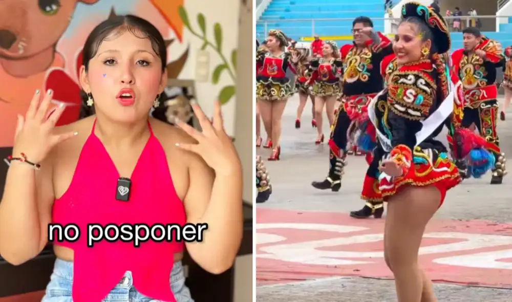 Milena Warthon cuenta con 25 años y es la interprete del gran éxito 'Warmisitay'. Foto: Composición LR/TikTok/Instagram.