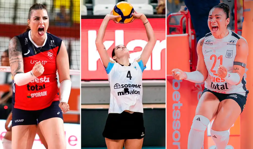 San Martín, Regatas y Alianza Lima representarán al Perú en el Sudamericano de Clubes. Foto: composición/Liga Peruana de Vóley San Martín, Regatas y Alianza Lima representarán al Perú en el Sudamericano de Clubes. Foto: composición/Liga Peruana de Vóley