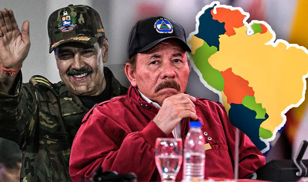 El análisis también habla de Nicaragua, que ocupa el segundo lugar a nivel regional. Foto: Composición LR/AFP.
