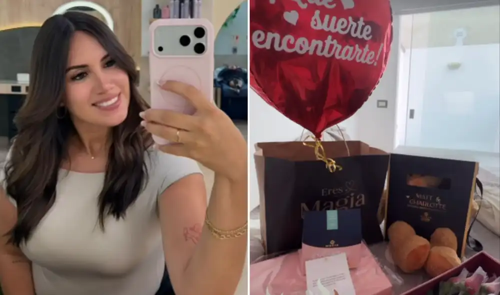 Darinka Ramírez celebra San Valentín. Foto: composición LR/Instagram