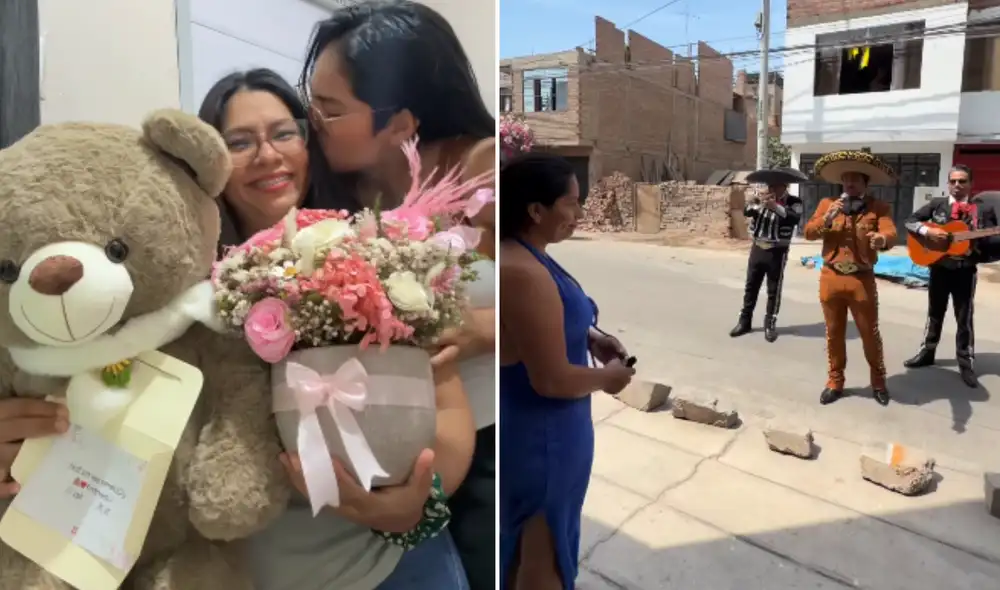 Lis Padilla celebró San Valentín con su novia. Foto: composición LR/instagram