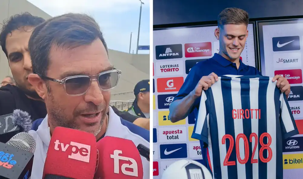 Federico Girotti llegó a Alianza Lima procedente de Talleres. Foto: composición LR/Entre Bolas