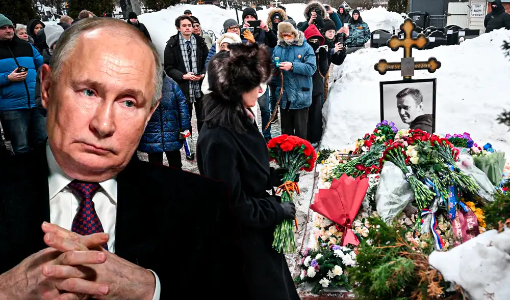 El Gobierno de Putin sostiene que Navalni murió por causas naturales. El Gobierno de Putin sostiene que Navalni murió por causas naturales.