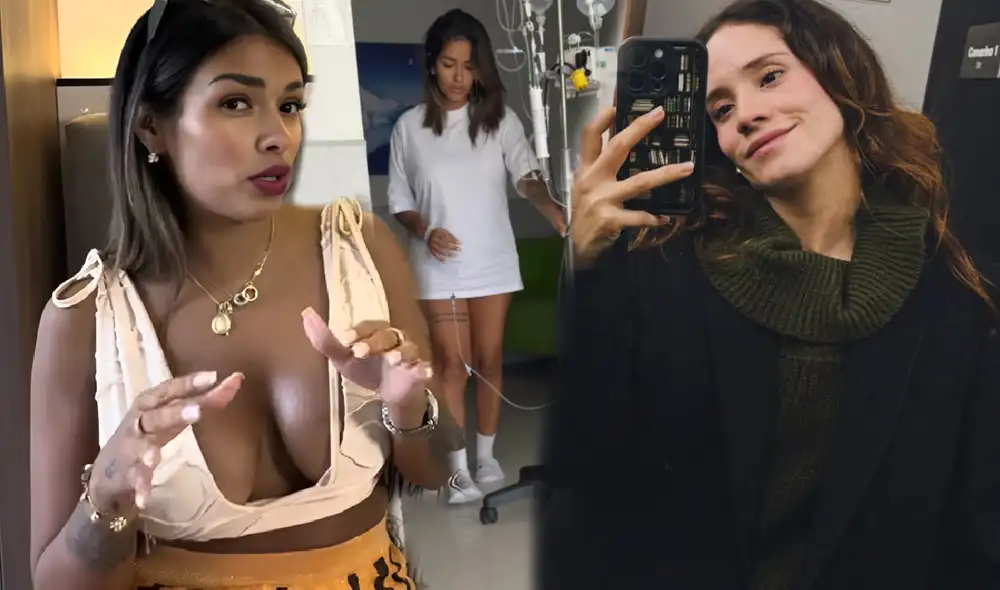 Shirley Arica revela que fue operada de cálculos renales. Foto: composición LR/YouTube/Instagram Shirley Arica revela que fue operada de cálculos renales. Foto: composición LR/YouTube/Instagram