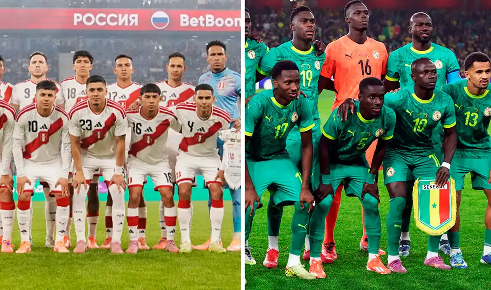 Perú enfrentaría a Senegal en el mes de marzo. Foto: composición LR/EFE/difusión