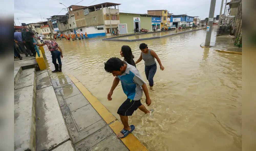 Lluvias en el norte.