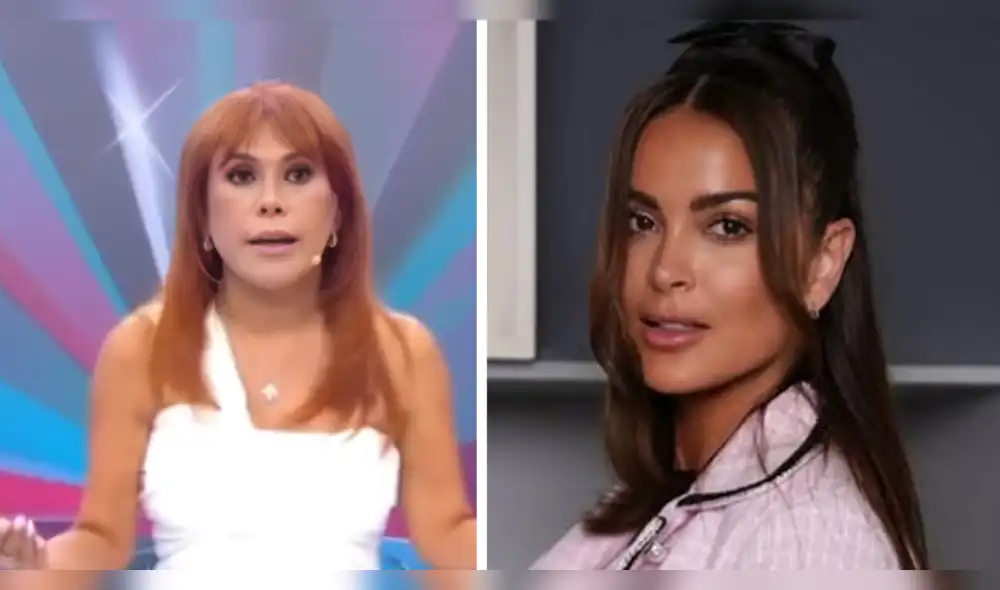 Magaly Medina respondió con firmeza a  Laura Spoya .
