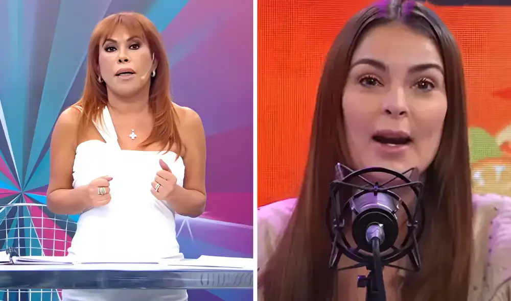 Magaly Medina criticó la aparición de un joven retirando objetos de la escena del accidente Foto: Composición LR Magaly Medina criticó la aparición de un joven retirando objetos de la escena del accidente Foto: Composición LR