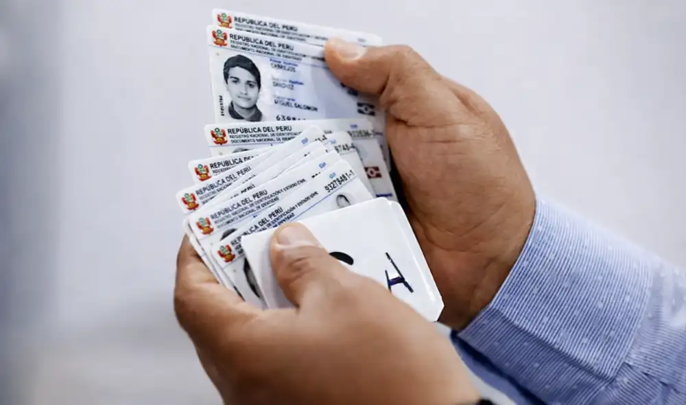 DNI electrónico para miles de personas en el Perú. Foto: difusión