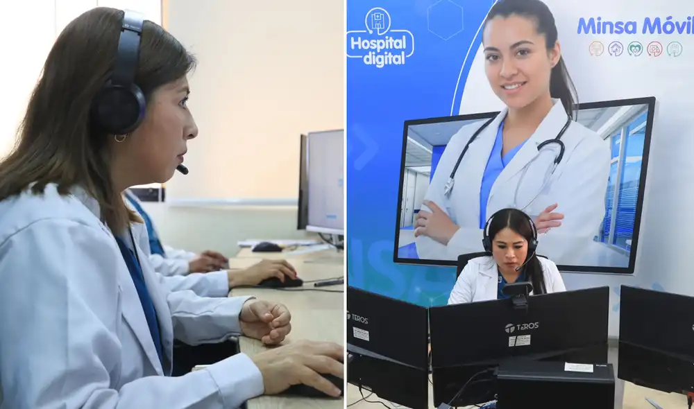 Hospital Digital del Minsa brinda consultas virtuales.