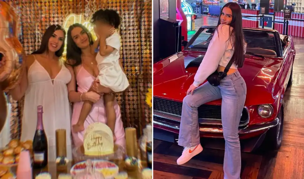 Darinka Ramírez celebró el cumpleaños de su hermana menor. Foto: composición LR/Instagram
