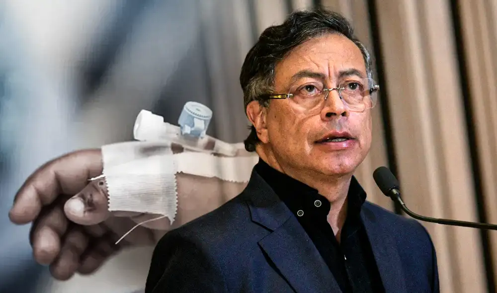 El presidente colombiano puso en duda también la denuncia de la falta de medicina. Foto: Composición LR.