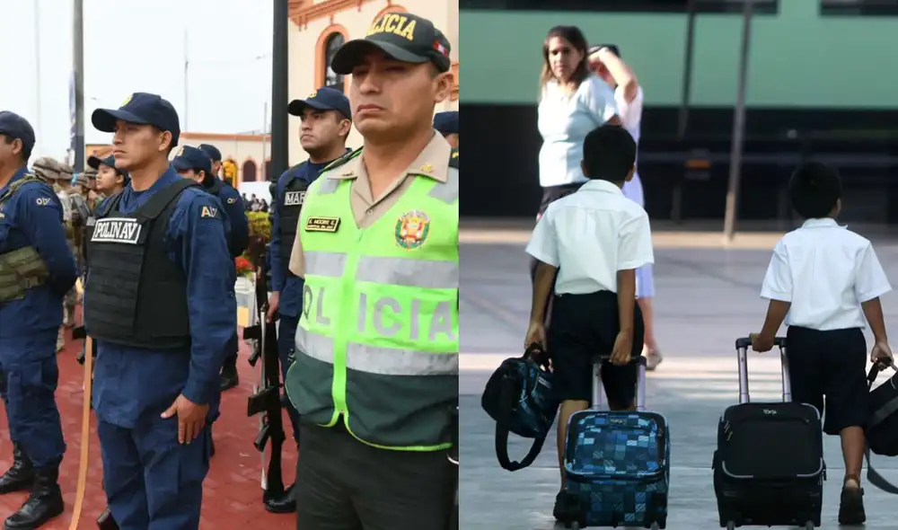 PNP coordina con Minedu resguardo policial en los colegios ante inicio de año escolar.