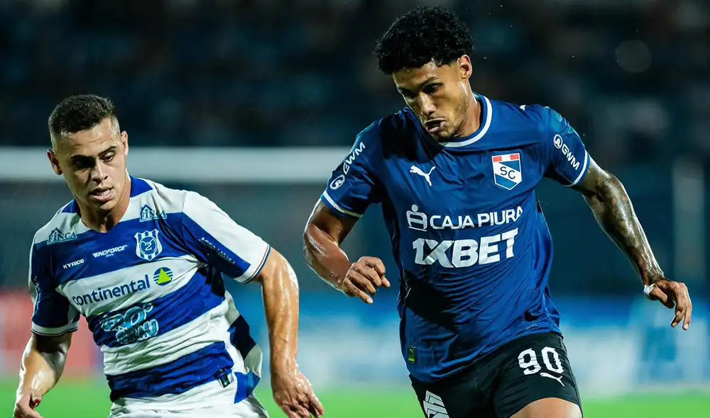 El equipo se quedó con un hombre menos desde los 39 minutos del primer tiempo. Foto: Sporting Cristal