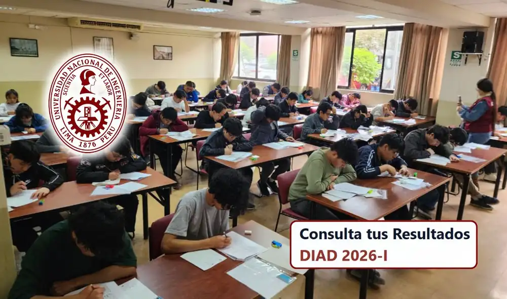 La Universidad Nacional de Ingeniería (UNI) publicará los resultados del examen de admisión 2026-I del miércoles 18.