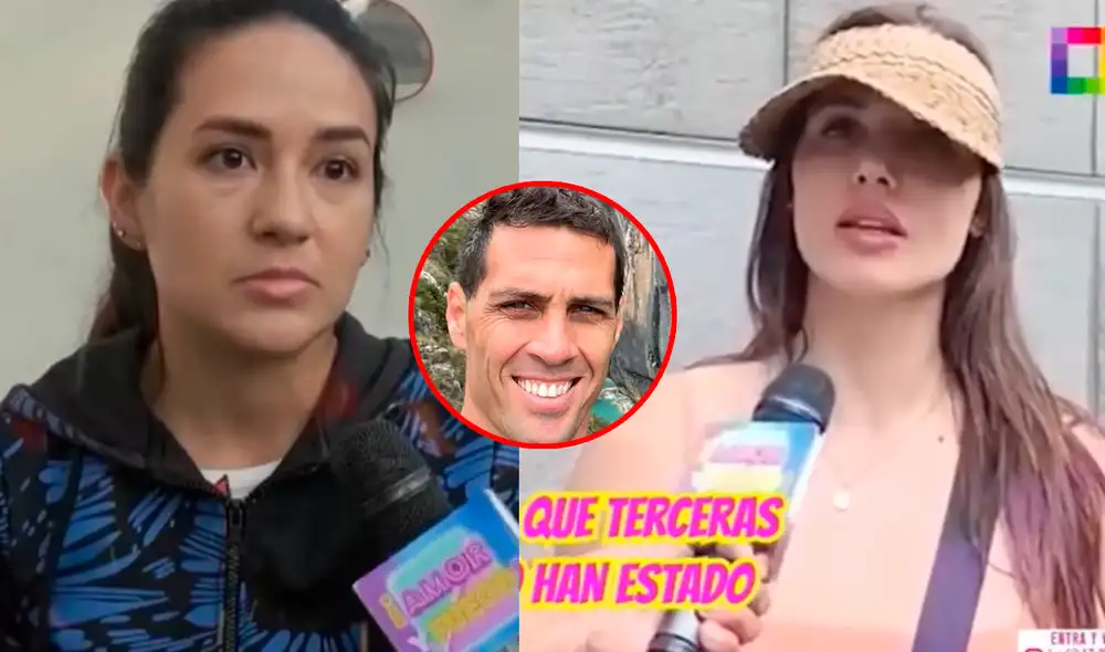 Maju Mantilla habló por primera vez sobre la supuesta saliente de Gustavo Salcedo. Foto: Composición LR/Captura/Willax