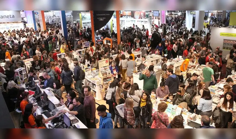 Feria Internacional del Libro de Buenos Aires. Foto: Difusión.