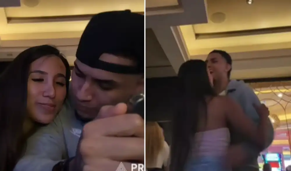 Samahara Lobatón y Youna en estados Unidos. Foto: composición LR/luisclips/TikTok