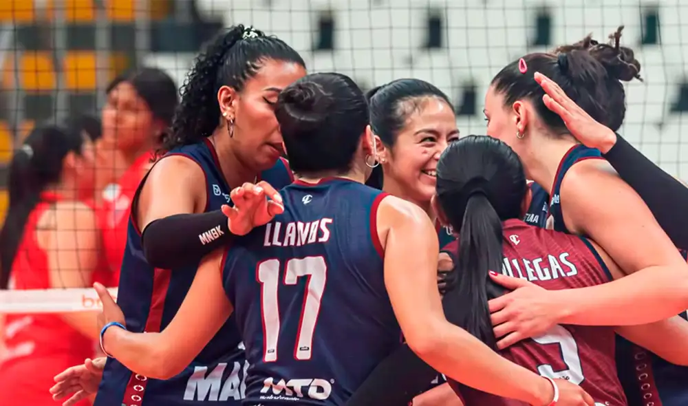 Olva Latino marcha último en la Liga Peruana de Vóley. Foto: Instagram/Latino Amisa