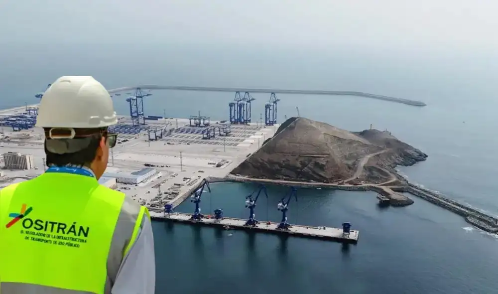 Ositran sustenta su defensa en la competencia regulatoria basada en el uso público del puerto de Chancay.