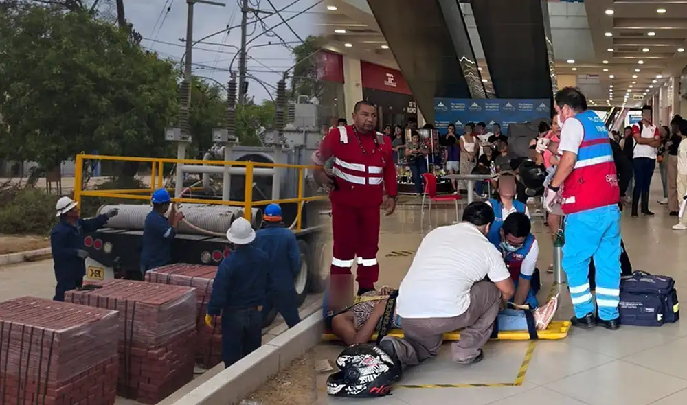 Corte de luz dejó sin ventilación a varios lugares de Piura en pleno verano. Foto: composición LR.