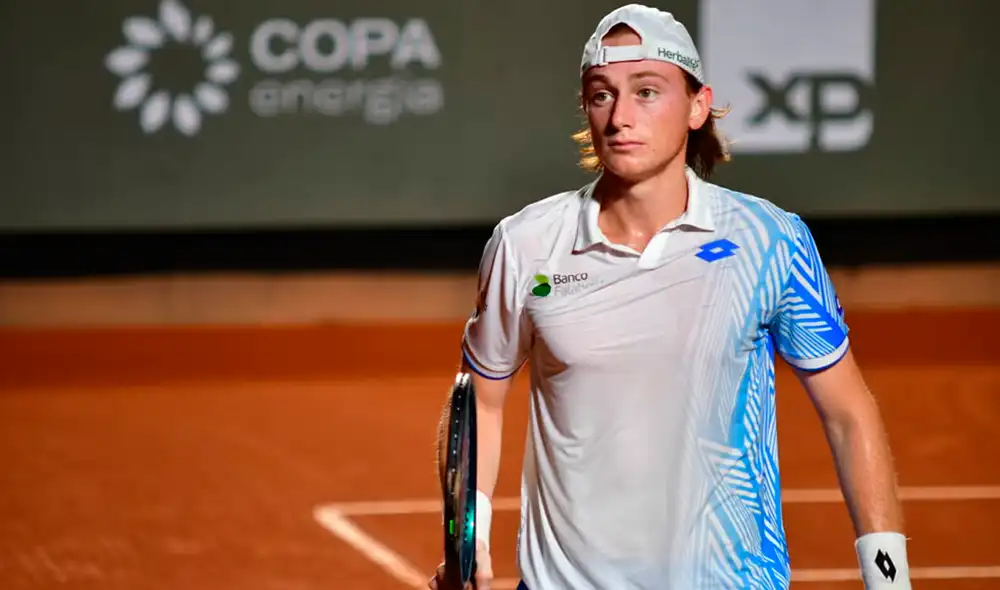 Ignacio Buse es la primera raqueta nacional. Foto: Fotojump