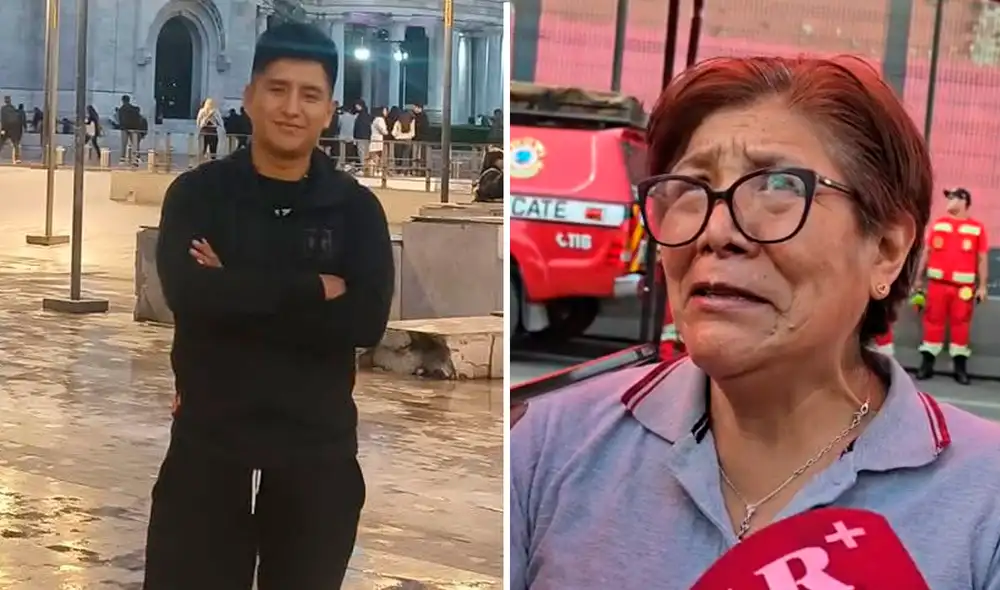 Familiares del efectivo llegaron al lugar del incidente para pedir que no paren con la búsqueda