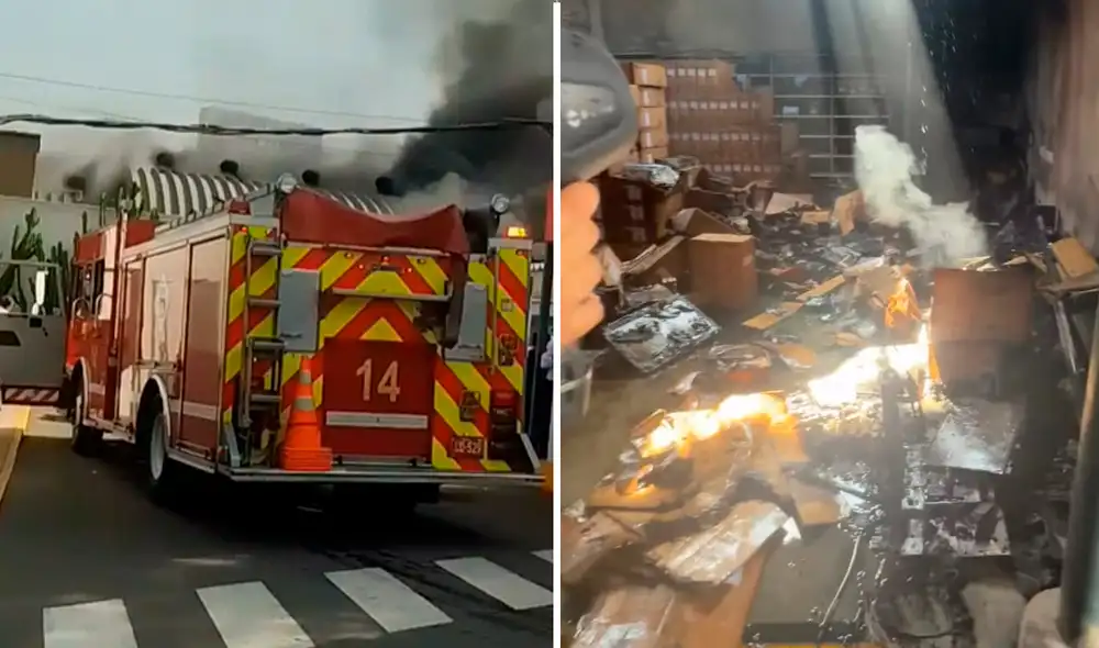 La emergencia no causó daños en la salud de personas, según precisaron los bomberos