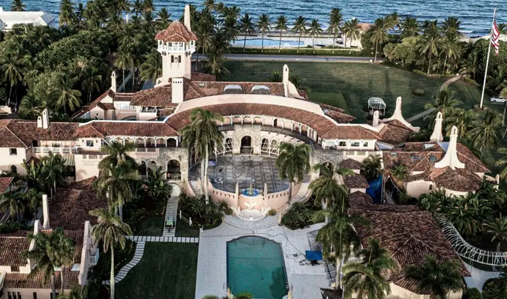Según el Servicio Secreto, fue “observado por la puerta norte de la propiedad de Mar-a-Lago llevando lo que parecía ser una escopeta y un bidón de combustible”. Foto: X/antes Twitter.