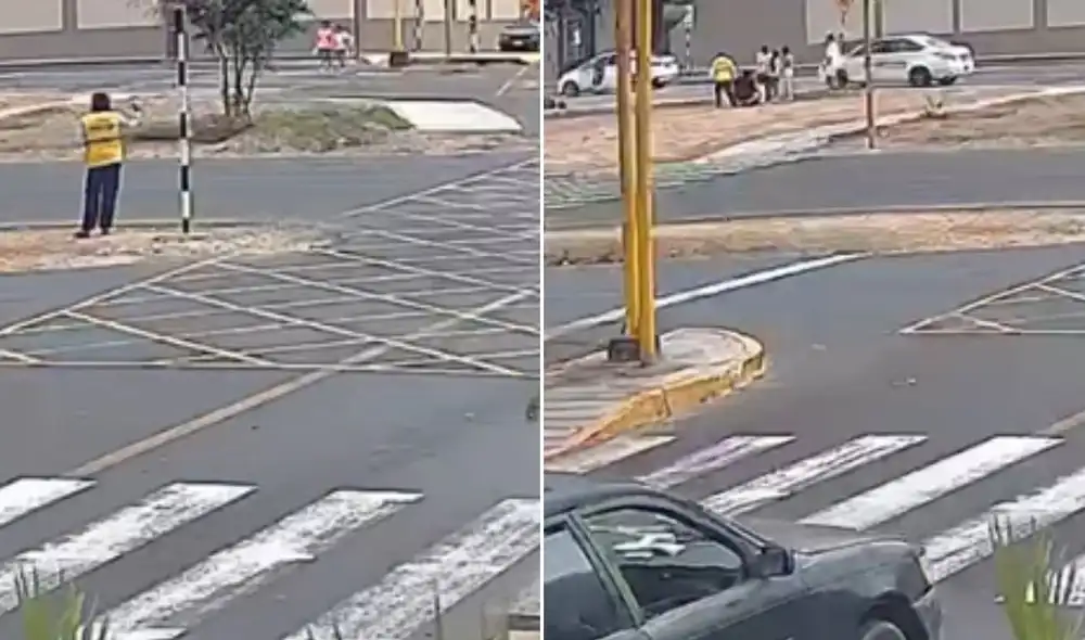 Accidente en la vía expresa sur Accidente en la vía expresa sur