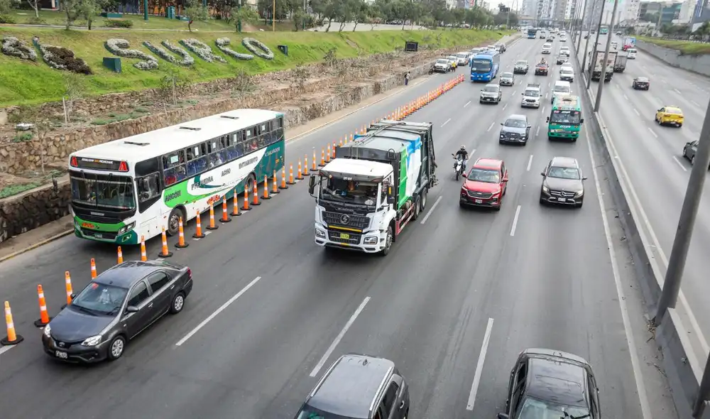 Municipalidad de Lima inicia marcha blanca para ordenamiento vehicular en la Panamericana Sur