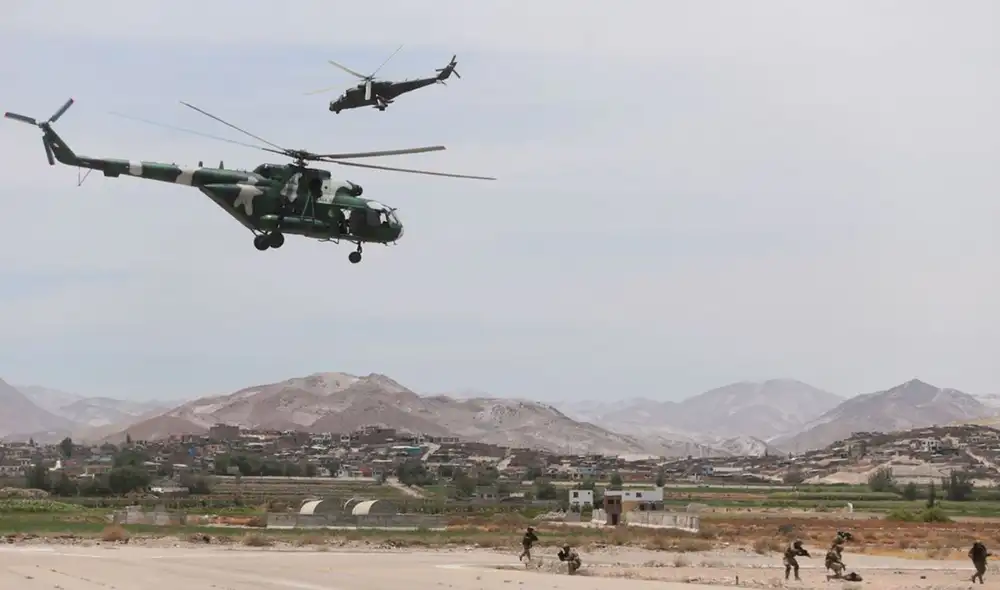 desaparición helicóptero FAP