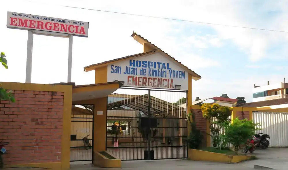 Ante la emergencia, los afectados fueron trasladados al Hospital San Juan de Kimbiri. Foto: Cortesía