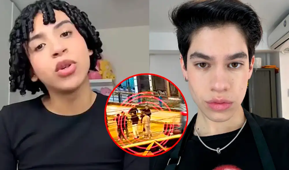 Josi Martínez en contra de agresión de su amigo Valentino a joven. Foto: Composición LR/Captura/TikTok