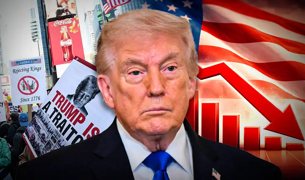 El descontento social contra Trump es evidente en diversos grupos demográficos, incluidos sectores que antes apoyaban su política, como los latinos.