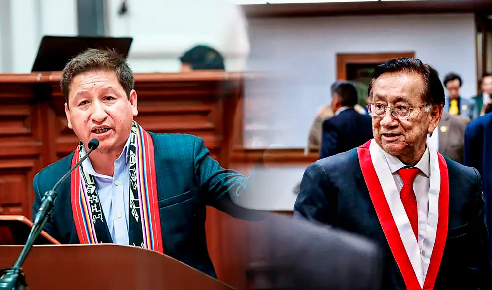 El candidato al Senado por el partido Podemos respaldó elección de José María Balcázar. Foto: composición LR
