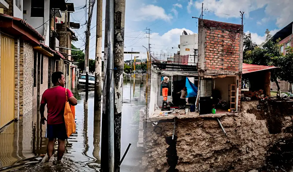 Otras quebradas urbanas también se desbordaron y complicaron la situación en Cayma y Cerro Colorado; el lodo ingresó a zonas residenciales. Otras quebradas urbanas también se desbordaron y complicaron la situación en Cayma y Cerro Colorado; el lodo ingresó a zonas residenciales.