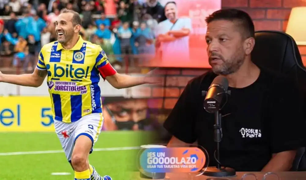 Pedro García recuerda a Hernán Barcos en Alianza Lima. Foto: Lr/Doble Punta