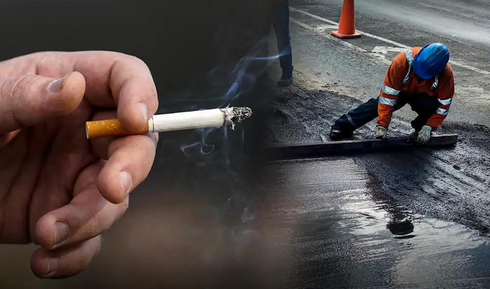 La integración de fibras y plásticos recuperados de los cigarrillos permite crear pavimentos con mayor resistencia.