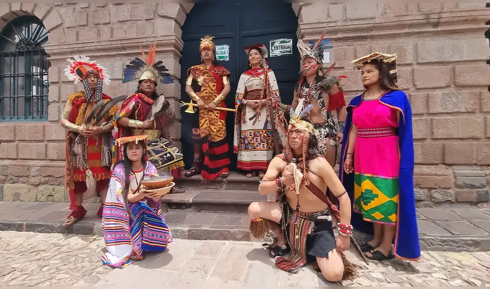 Los actores encarnarán a la pareja imperial este 24 de junio en la explanada de Sacsayhuamán. Foto: Luis Álvarez, La República