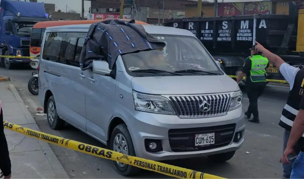 Colectivero es asesinado a balzos dentro de su vehículo. Foto: difusión