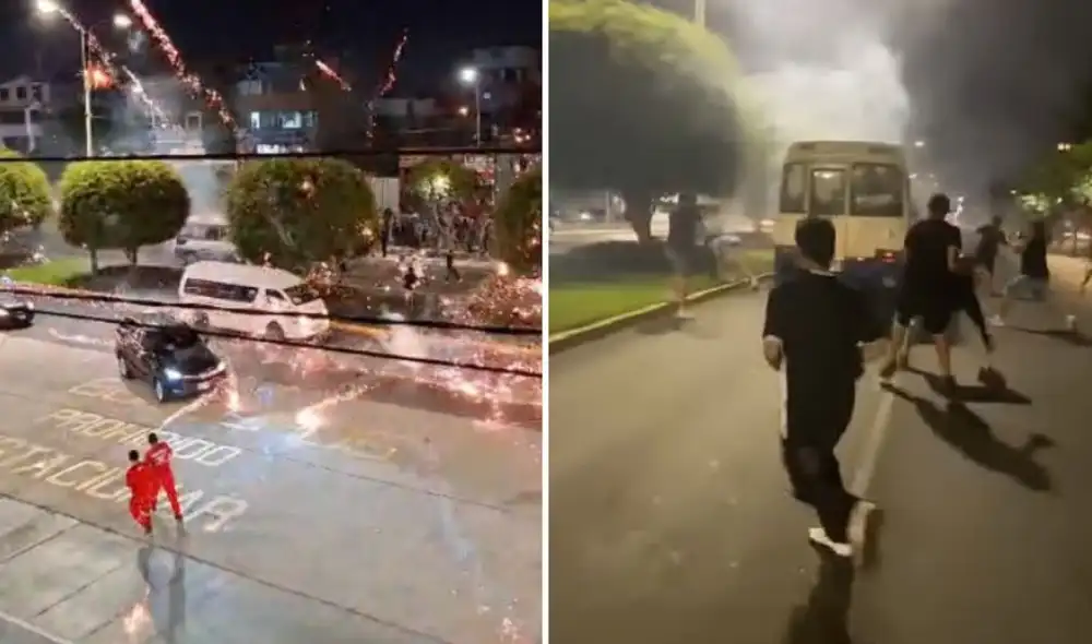 Unidades de bomberos atendieron a los lesionados, que fueron trasladados al Hospital Carrión. No se reportaron detenidos.