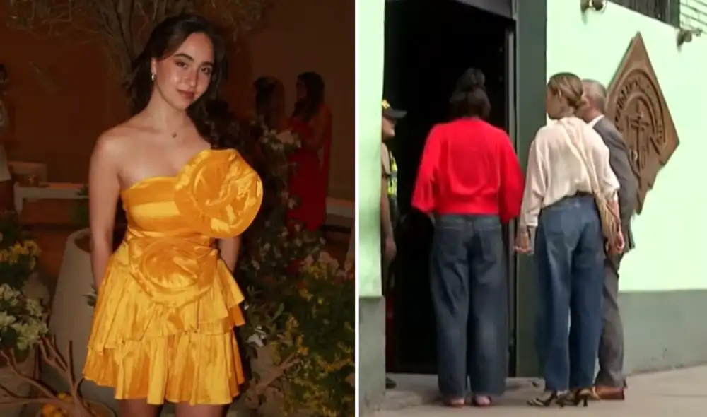 Francesca Montenegro llegó a la DIVPIAT para declarar por el accidente de Lizeth Marzano.