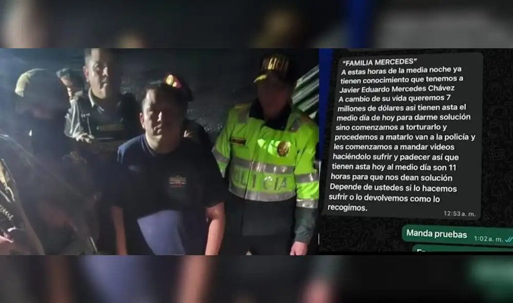 Empresario de Cajabamba liberado sano y salvo.